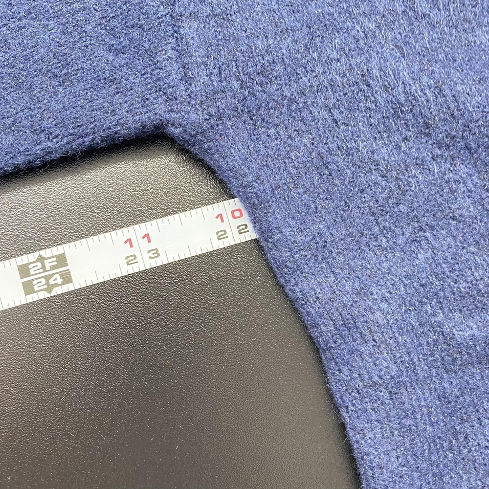 NWT LOFT Cardigan Sweater Womens Medium Blue Duster Long Open Front Knit Pockets - Picture 9 of 13